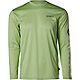 Magellan Outdoors Men's Casting Crew Heathered Long Sleeve T-shirt                                                               - view number 1 image