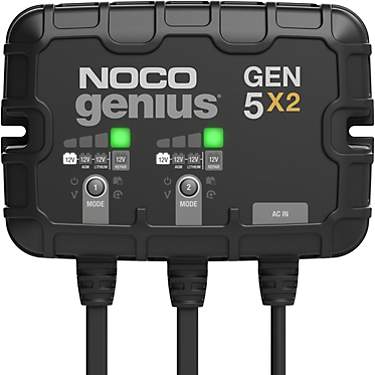 NOCO 2-Bank 10-Amp OnBoard Battery Charger                                                                                      