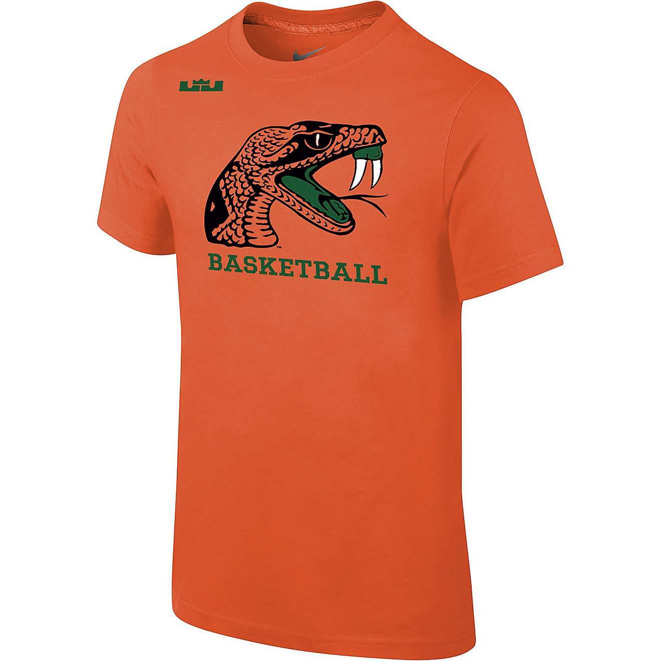 Nike Youth Florida A&M University LBJ Basketball Core Short Sleeve T-shirt                                                       - view number 1
