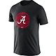 Nike Men's University of Alabama Basketball Team Issue Short Sleeve T-shirt                                                      - view number 1 image