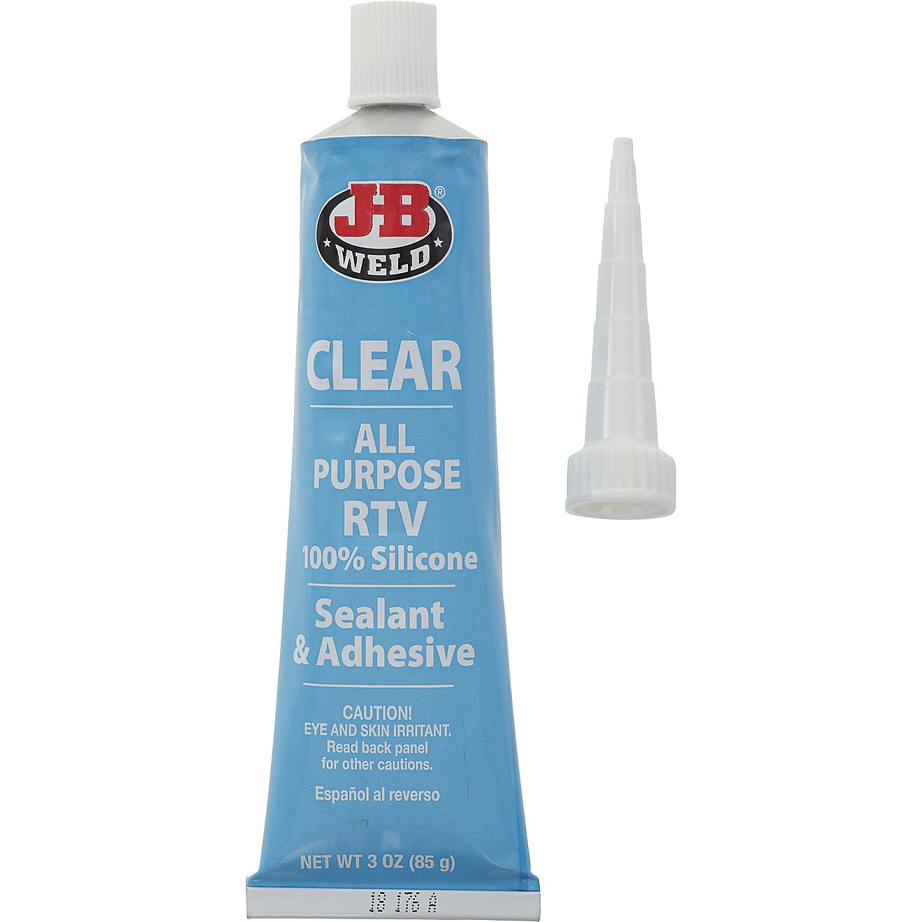 J-B WELD Clear Silicone 3 oz Adhesive Sealant                                                                                    - view number 1
