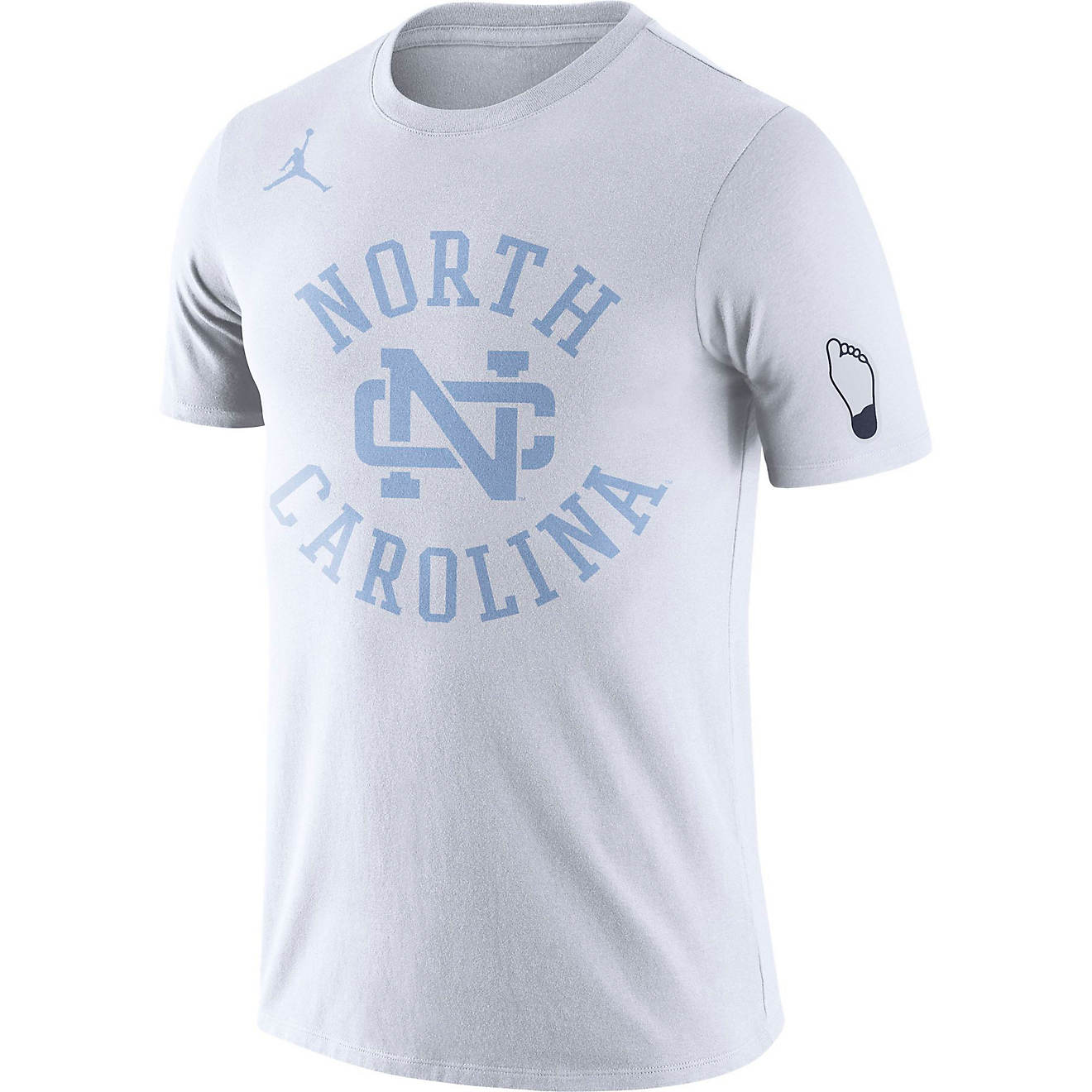 Jordan Men's University of North Carolina Retro Short Sleeve T-shirt                                                             - view number 1