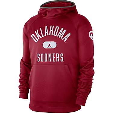 Jordan Men's University of Oklahoma Dri-FIT Spotlight Pullover Hoodie                                                           