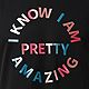 BCG Girls' I Am Pretty Amazing Turbo Graphic T-shirt                                                                             - view number 3 image
