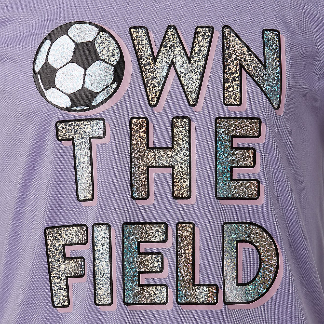 BCG Girls' Turbo Own The Field Soccer GFX Short Sleeve T-shirt                                                                   - view number 3