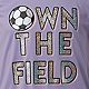 BCG Girls' Turbo Own The Field Soccer GFX Short Sleeve T-shirt                                                                   - view number 3 image