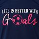 BCG Girls' Turbo Better With Goals GFX Short Sleeve T-shirt                                                                      - view number 3 image