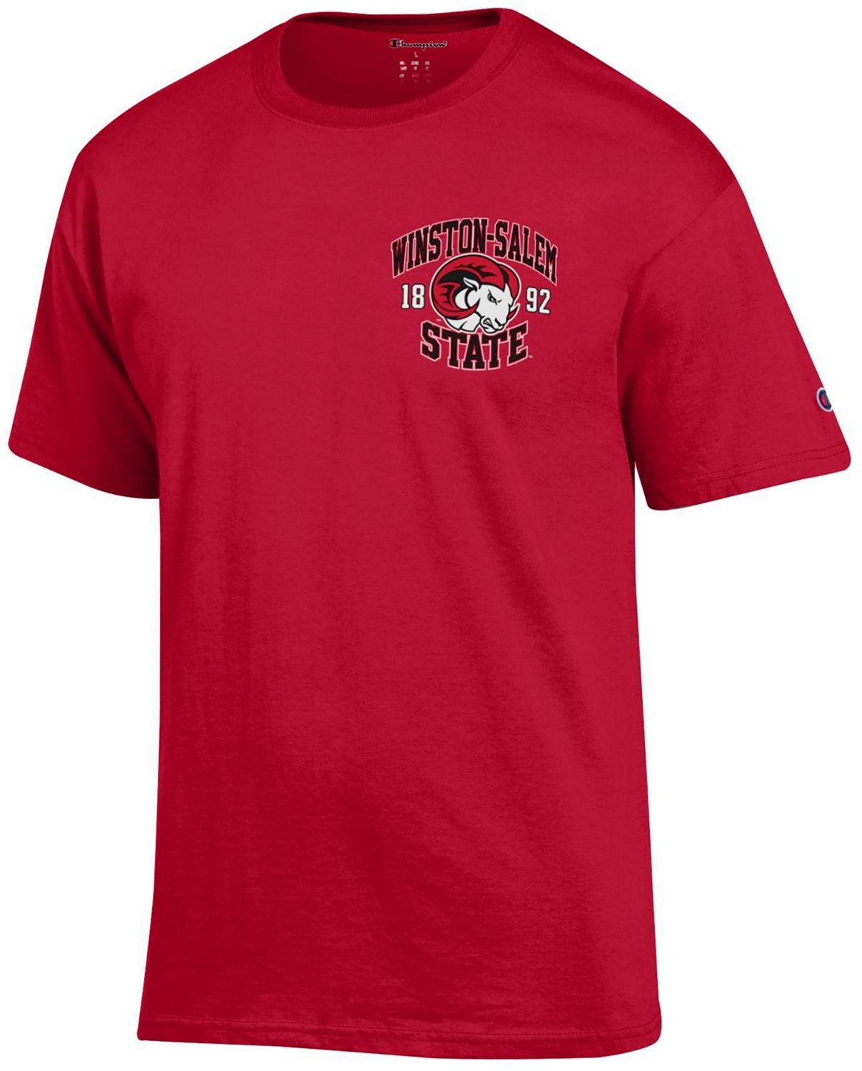 Champion Men's Winston-Salem State University Team Short Sleeve T-shirt ...