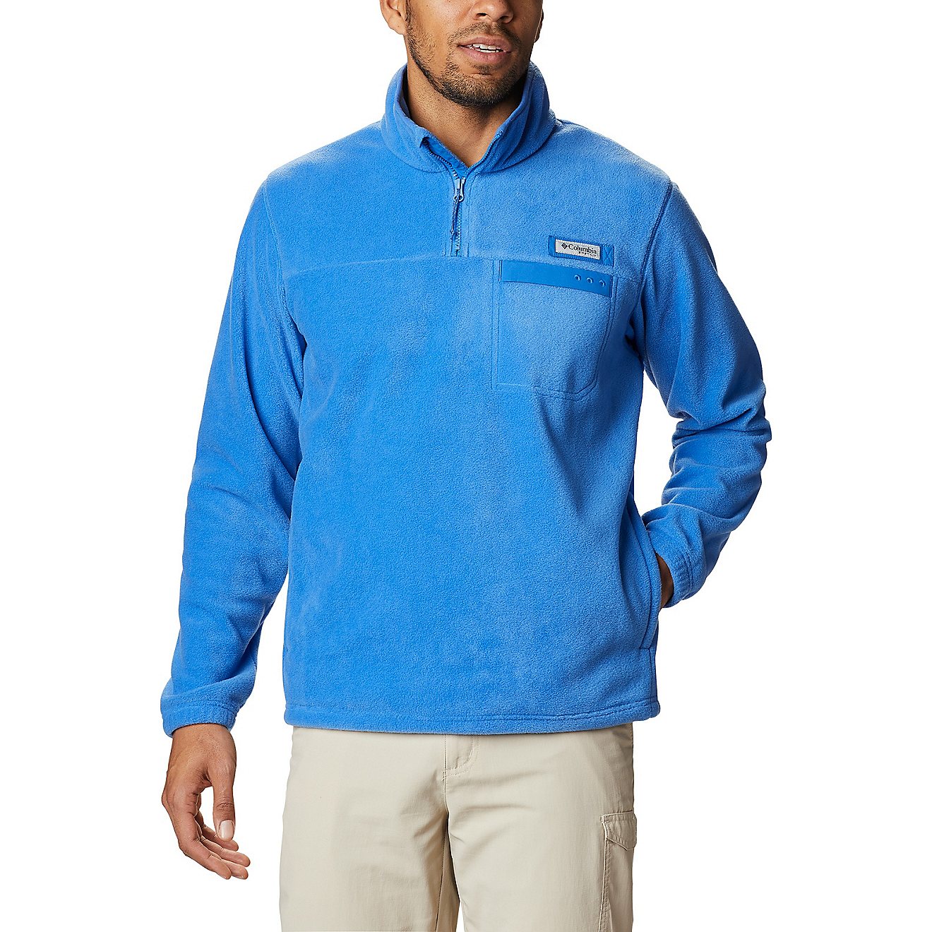Columbia Sports Men's Grander Marlin MTR Fleece Pullover Sweatshirt                                                              - view number 1