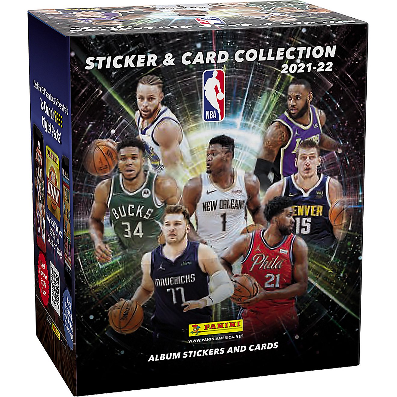 Panini 21 - 22 NBA Sticker Refill Box                                                                                            - view number 1