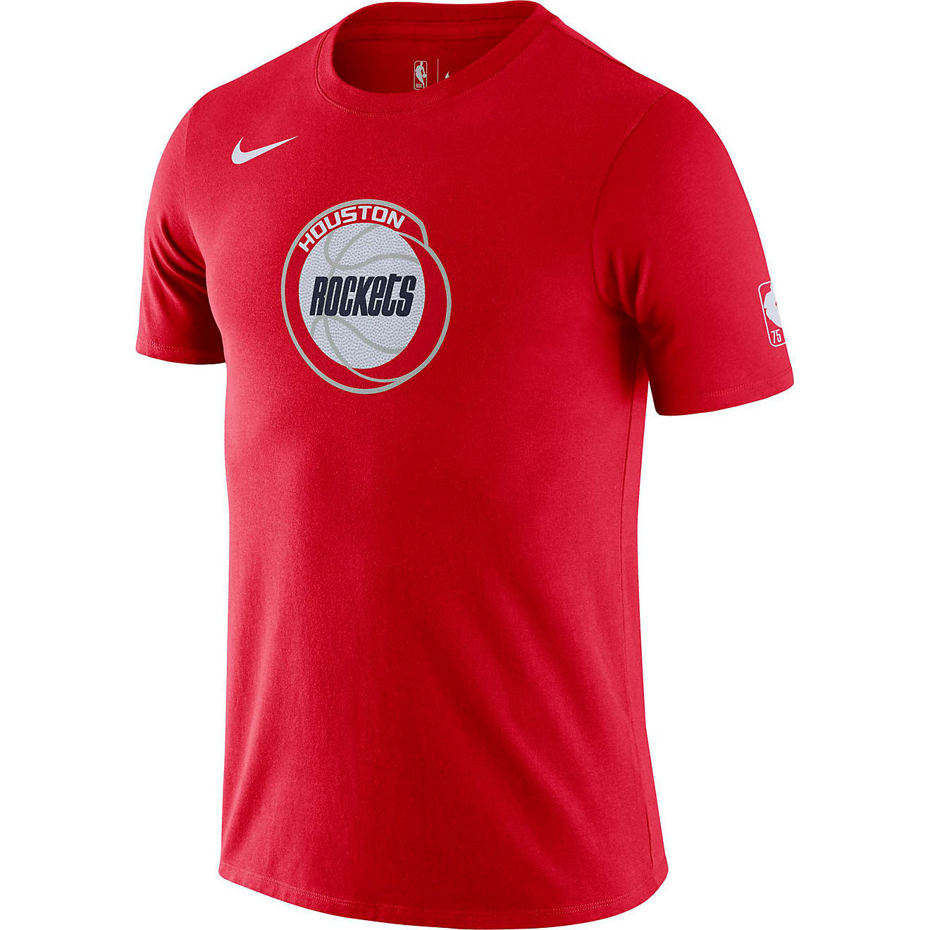 Nike Men's Houston Rockets Dri-FIT NBA Mixtape Logo T-Shirt                                                                      - view number 1