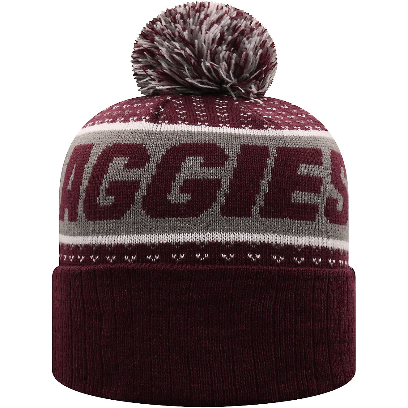 Top of the World Adults' Texas A&M University Expanse Cuffed Knit Team Color Hat                                                 - view number 2