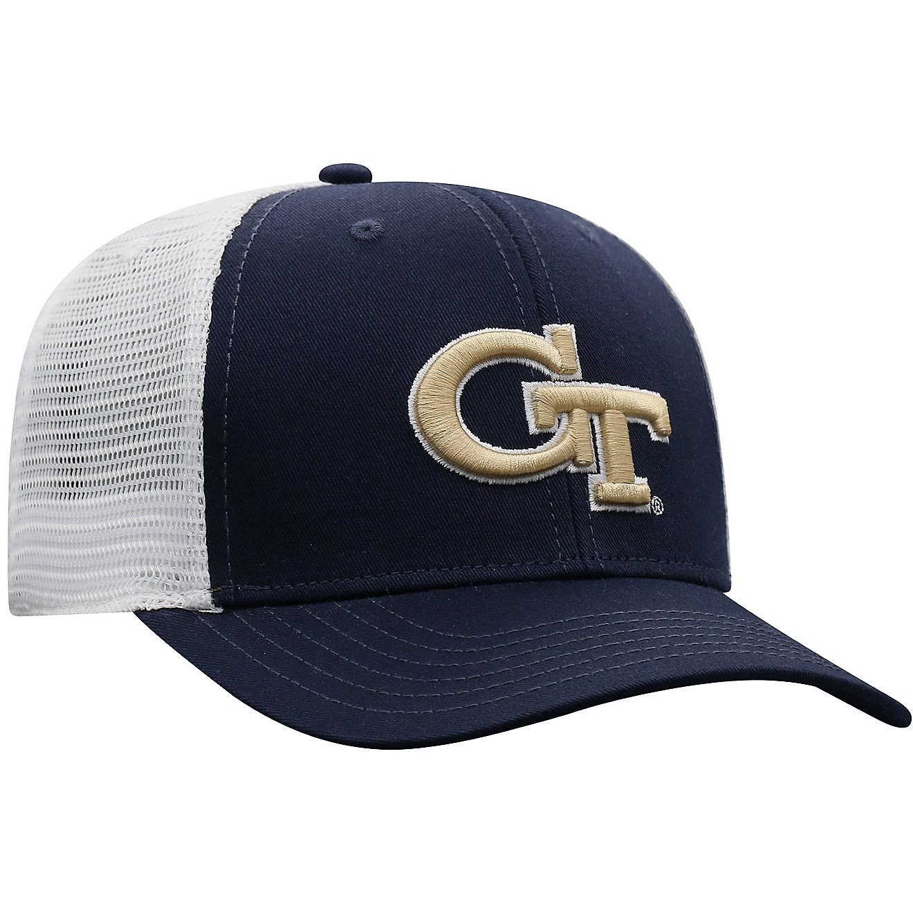 Top of the World Georgia Tech BB 2 Tone Adjustable Cap                                                                           - view number 1