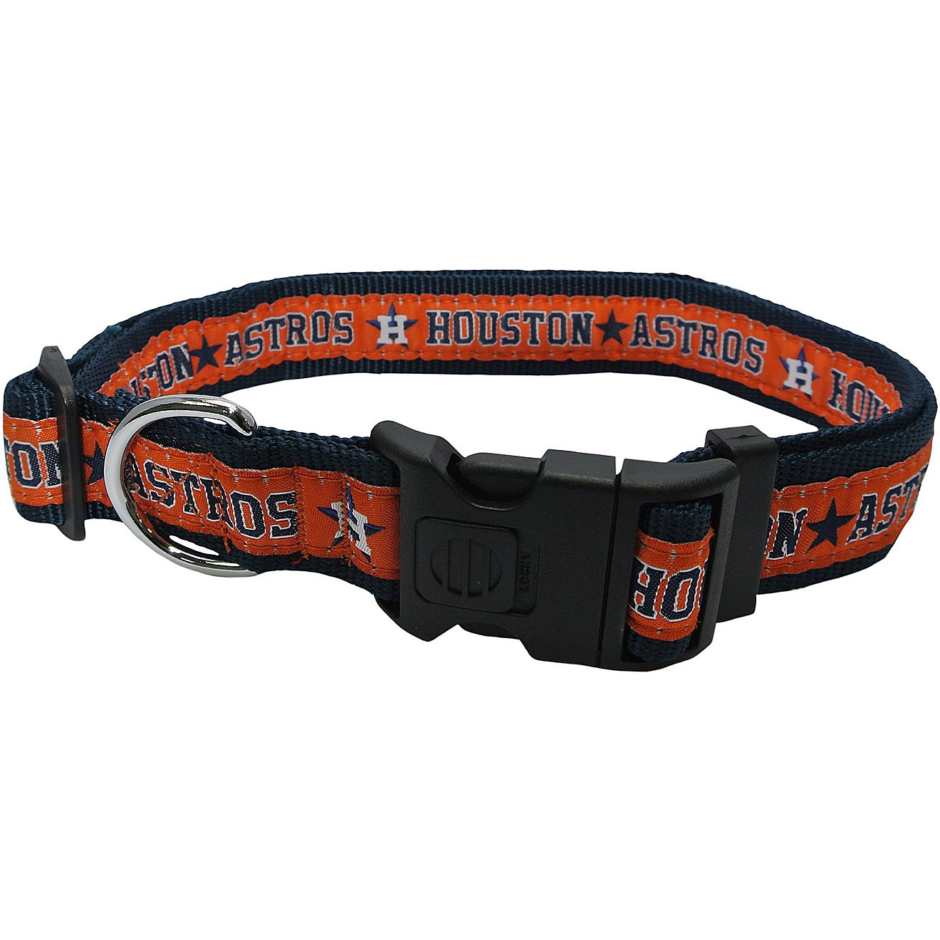 Pets First Houston Astros Dog Collar                                                                                             - view number 1