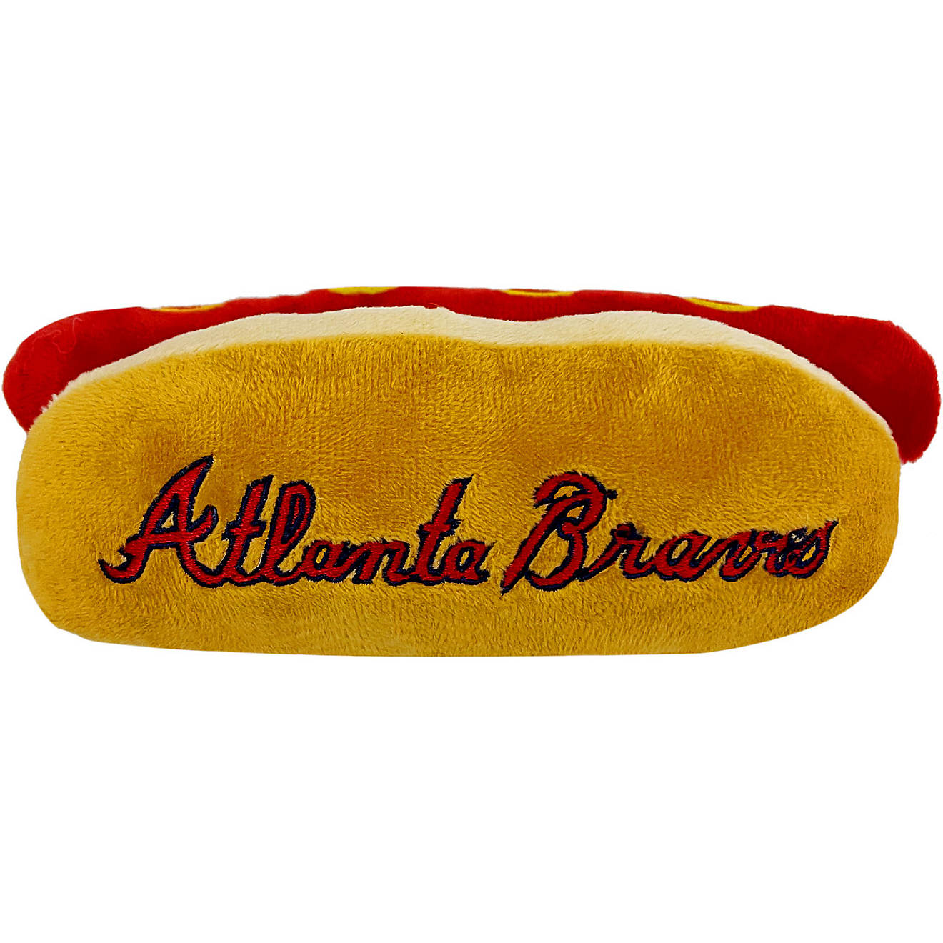 Pets First Atlanta Braves Hot Dog Toy                                                                                            - view number 1