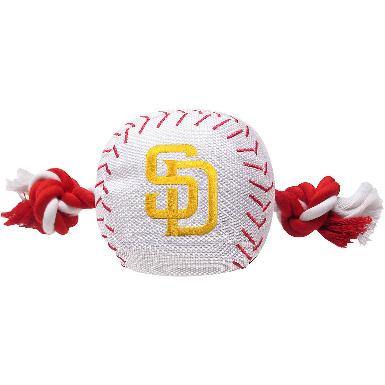 Pets First San Diego Padres Nylon Baseball Rope Dog Toy                                                                          - view number 1