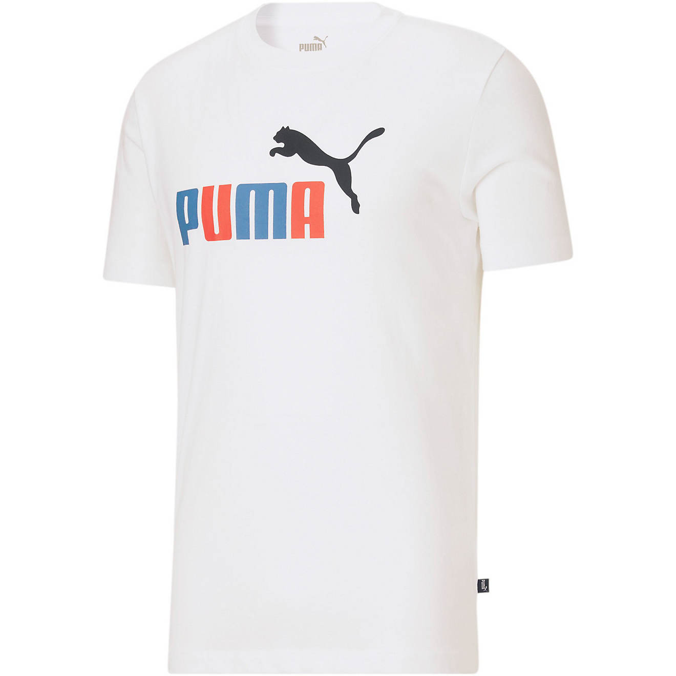 PUMA Men's Essentials 2 Logo Graphic T-shirt                                                                                     - view number 1