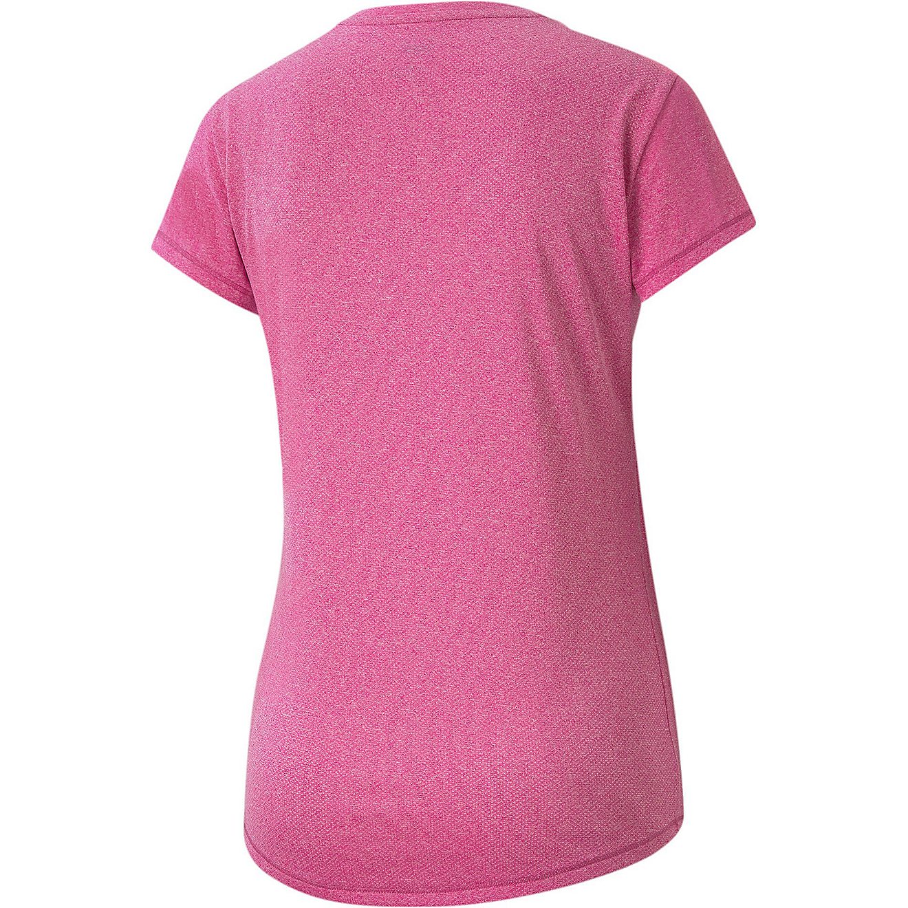 PUMA Women's Ready To Go Heather Logo T-shirt                                                                                    - view number 2