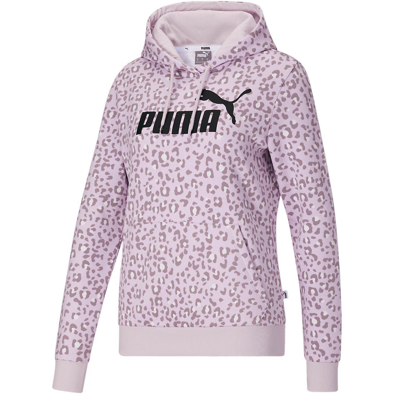 Puma Women's Essentials+ Logo Leo Hoodie                                                                                         - view number 1