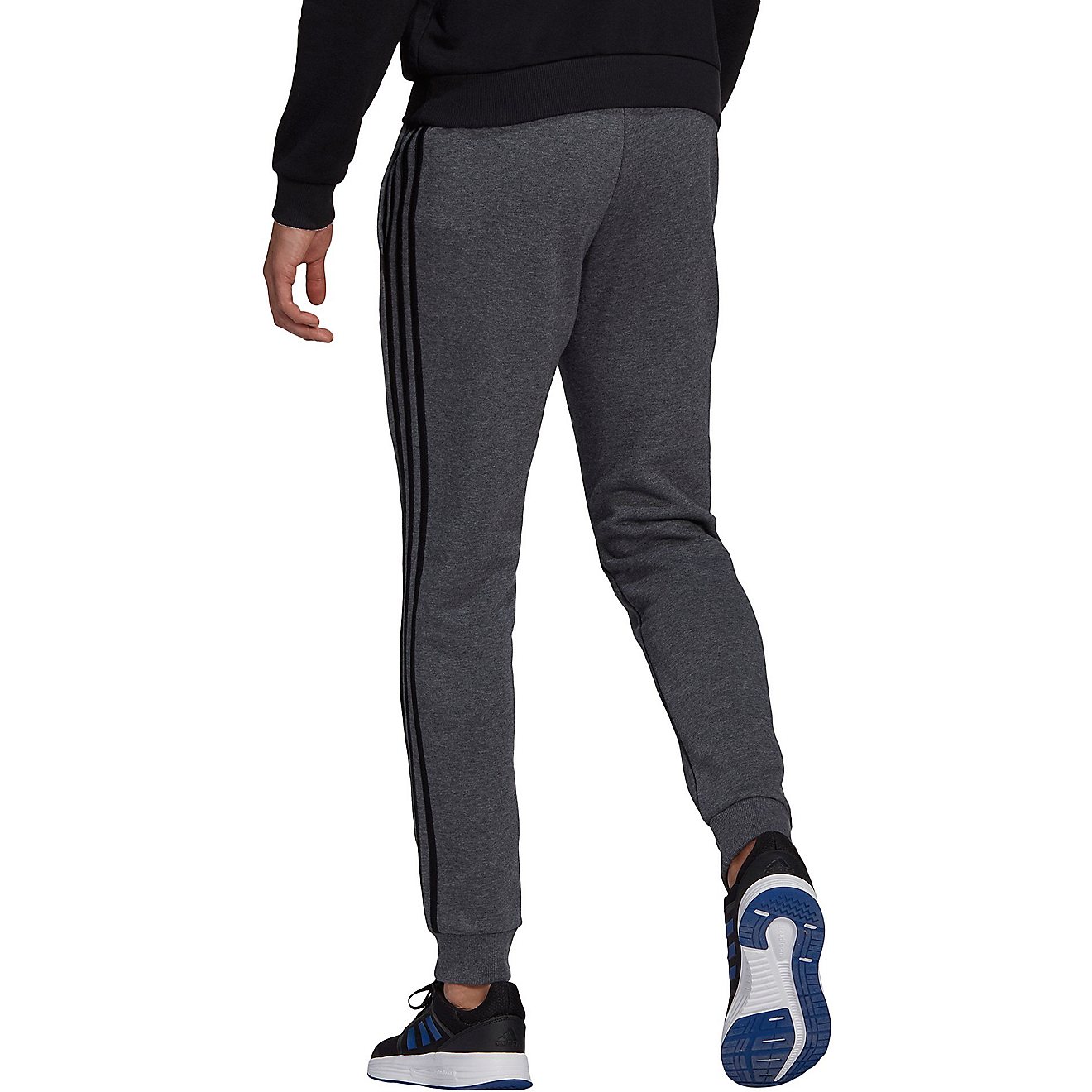 adidas Men's 3S Fleece Tapered Sweatpants                                                                                        - view number 7