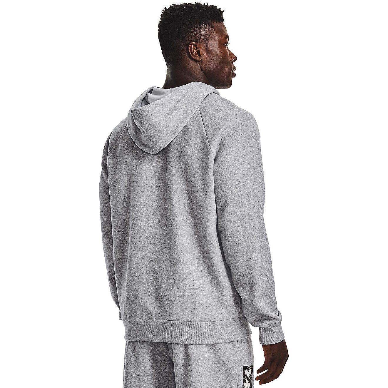 Under Armour Men's Rival Fleece Graphic Pullover Hoodie                                                                          - view number 2