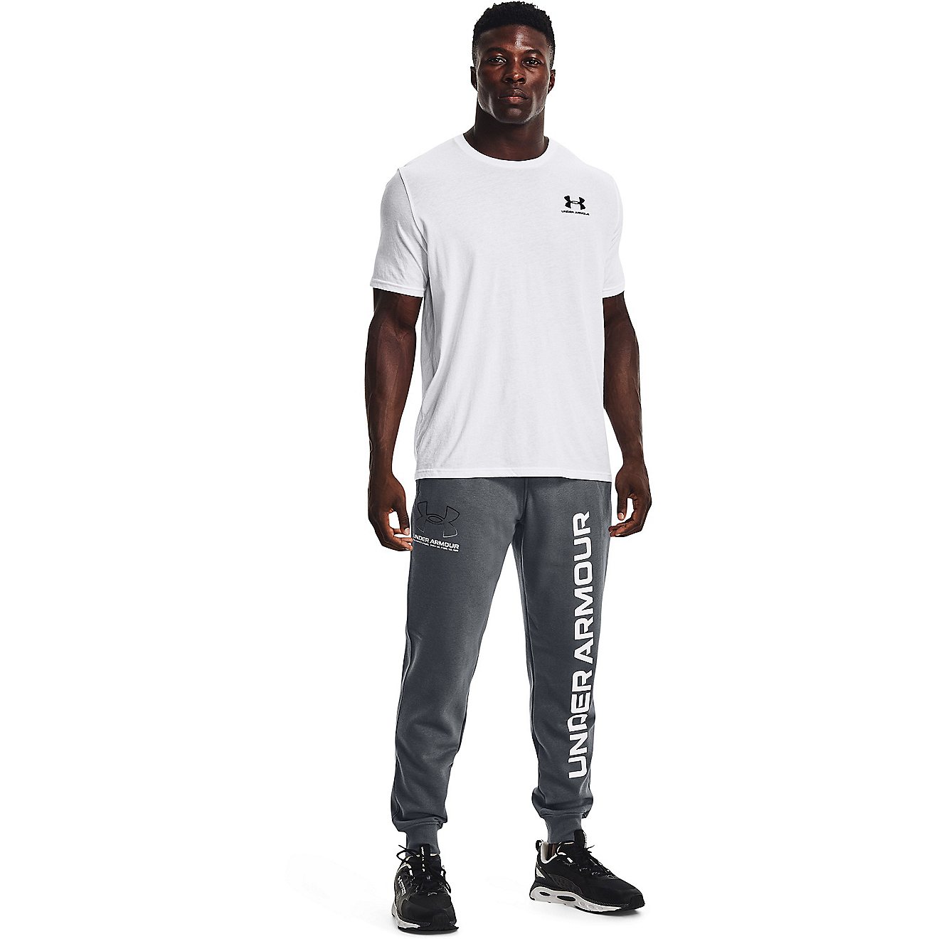 Under Armour Men's Rival Graphic Joggers                                                                                         - view number 3