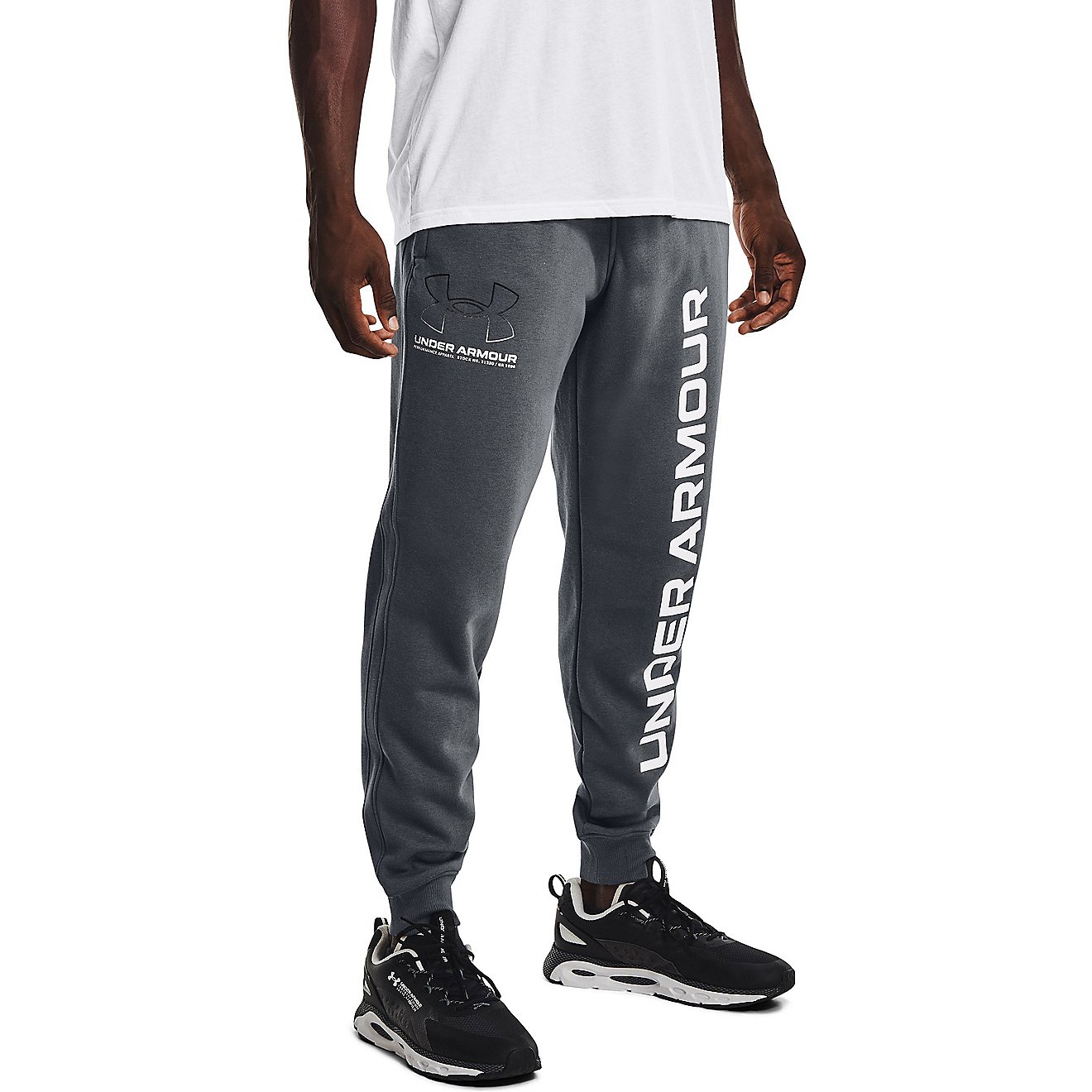 Under Armour Men's Rival Graphic Joggers                                                                                         - view number 1