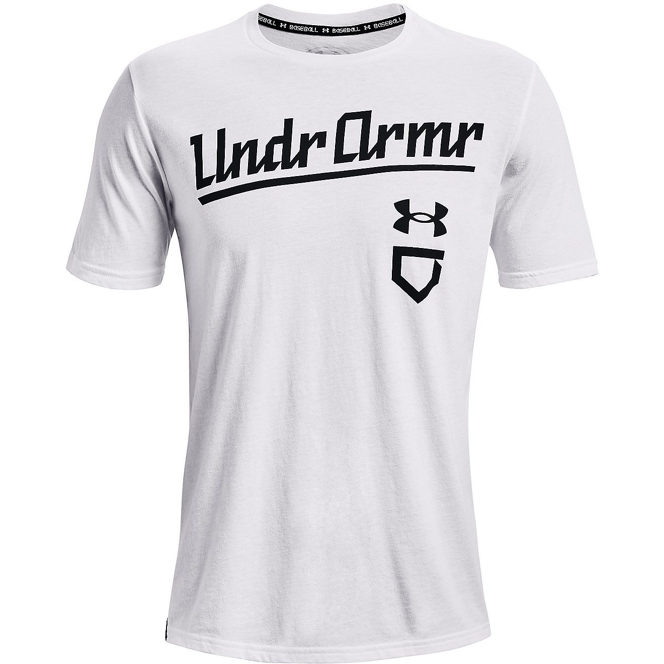 Under Armor Men's Baseball Script Graphic Short Sleeve T-shirt                                                                   - view number 4