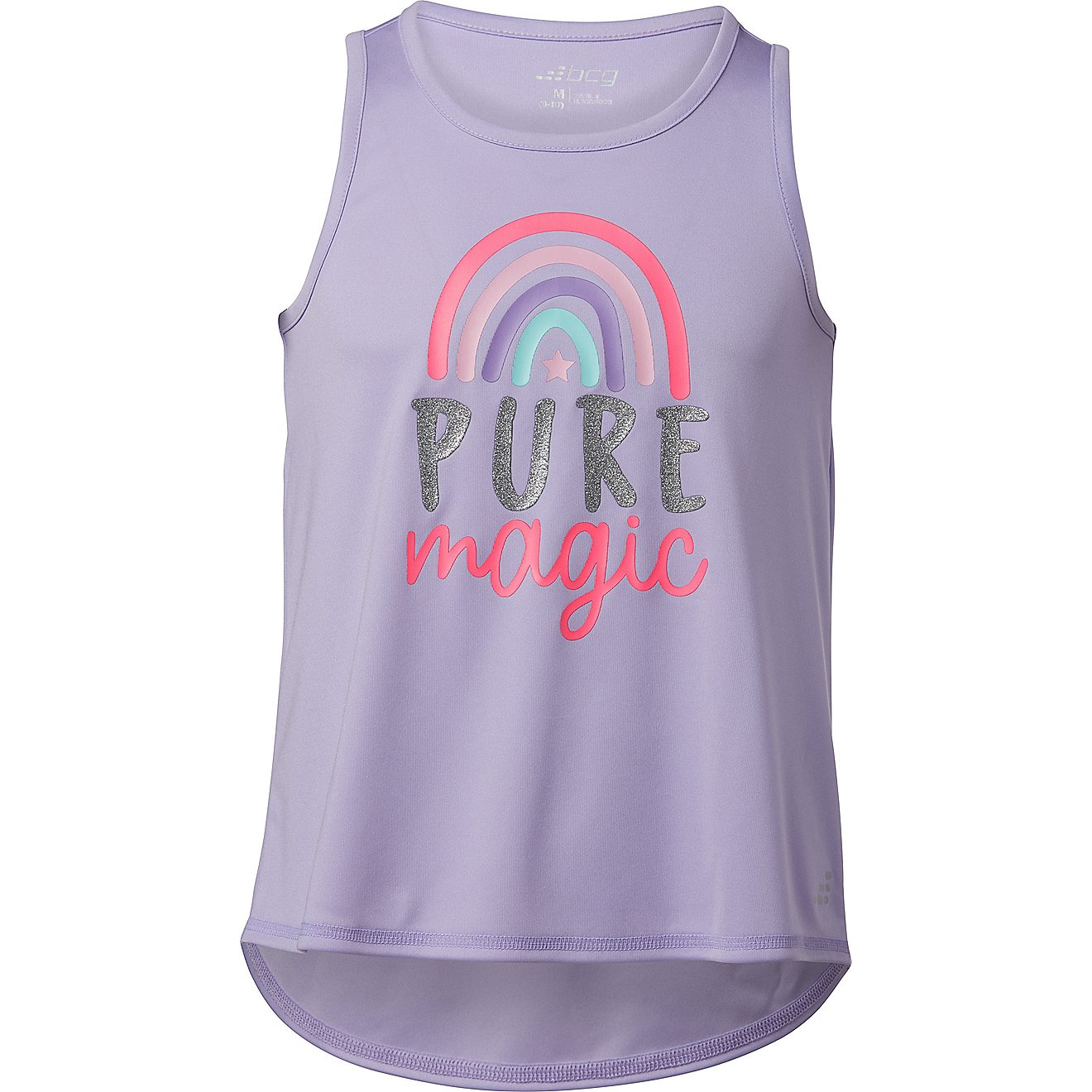 BCG Girls' Pure Magic Turbo Graphic Tank Top                                                                                     - view number 1
