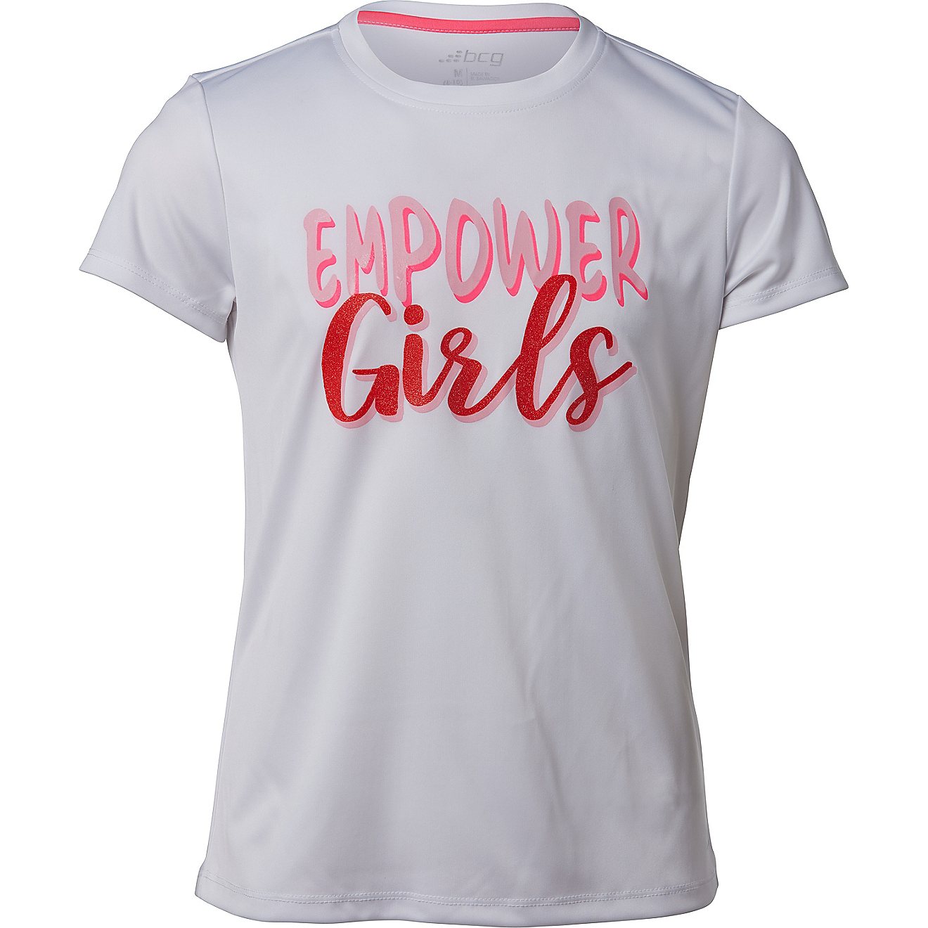 BCG Girls' Empower Girls Turbo GFX Short Sleeve T-shirt                                                                          - view number 1
