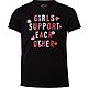 BCG Girls' Girls Support Cotton Graphic Short Sleeve T-shirt                                                                     - view number 1 image