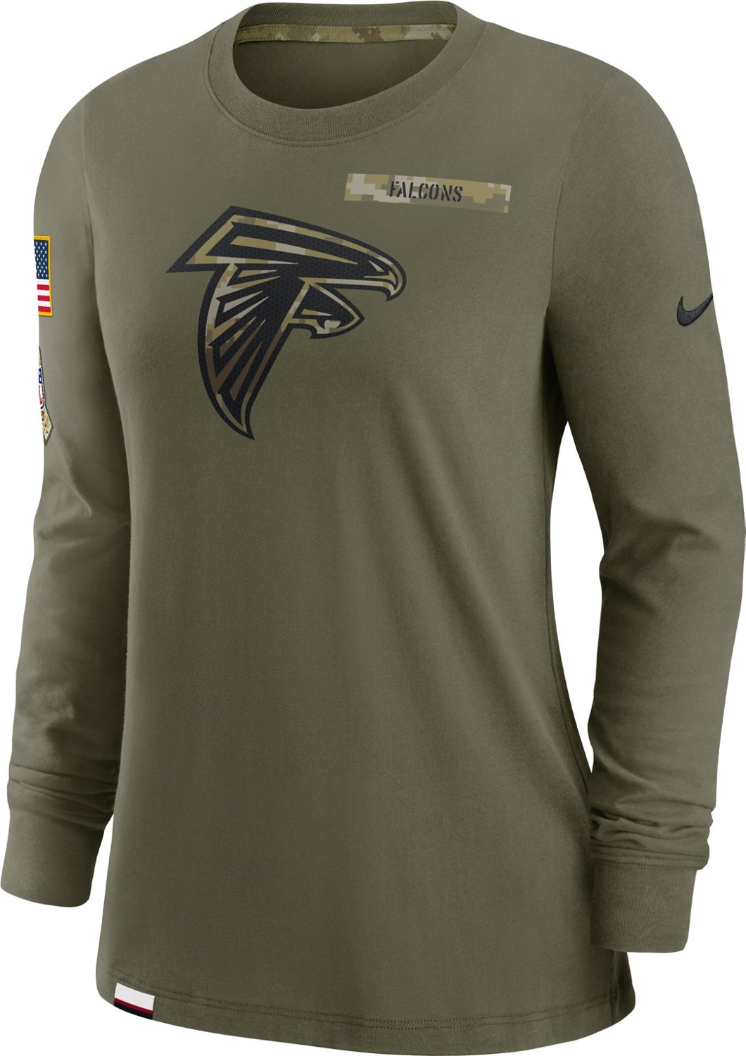 Nike Women's Atlanta Falcons Salute to Service Long Sleeve Tshirt