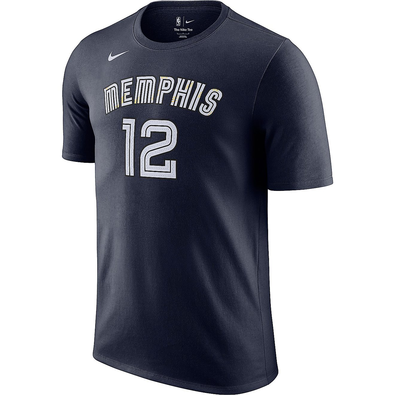Nike Men’s Memphis Grizzlies Ja Morant 12 City Edition Mixtape T-shirt                                                         - view number 2