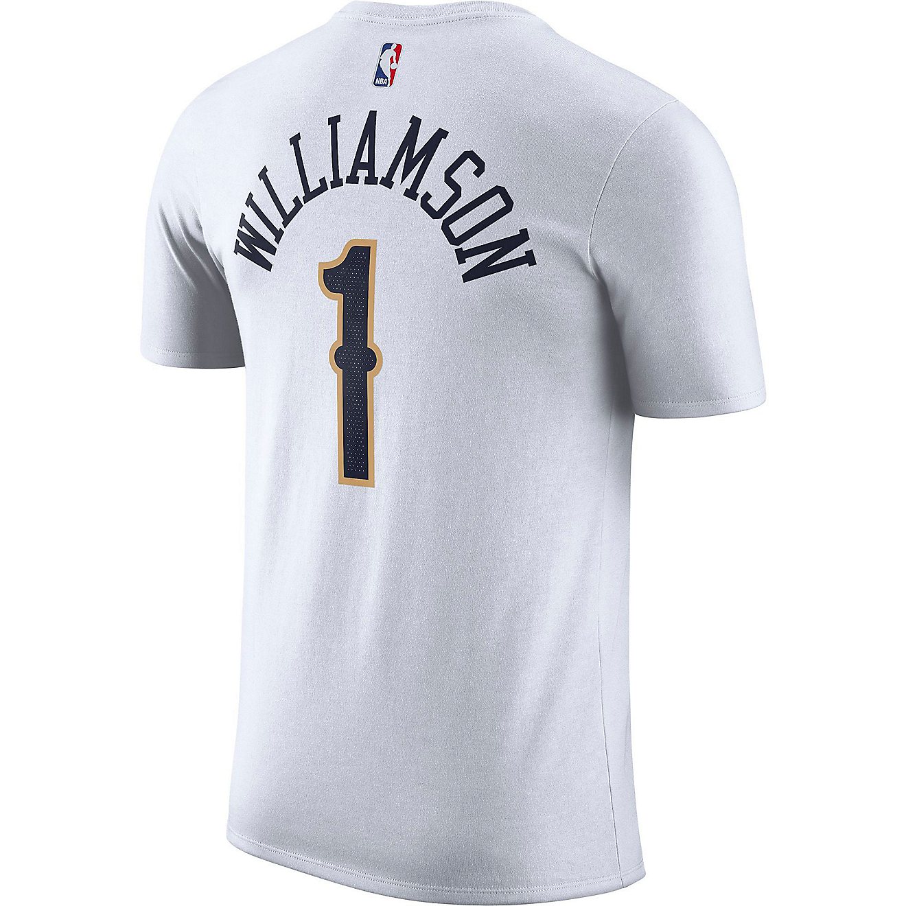 Nike Men's New Orleans Pelicans Zion Williamson T-Shirt                                                                          - view number 1
