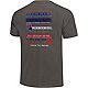 Image One Men's Louisiana Tech University Comfort Color Fight Song Stripes Short Sleeve T-shirt                                  - view number 2 image