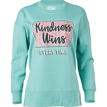 Love & Pineapples Women’s Kindness Wins Every Time Sweatshirt                                                                 