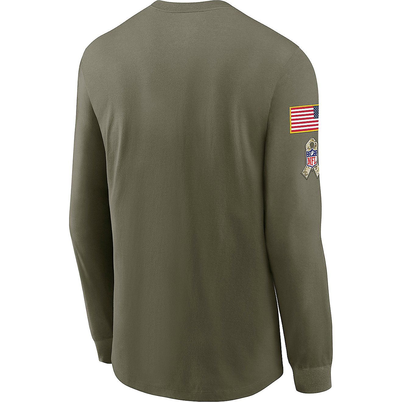Nike Men's Tampa Bay Buccaneers Salute to Service Long Sleeve T-shirt                                                            - view number 2
