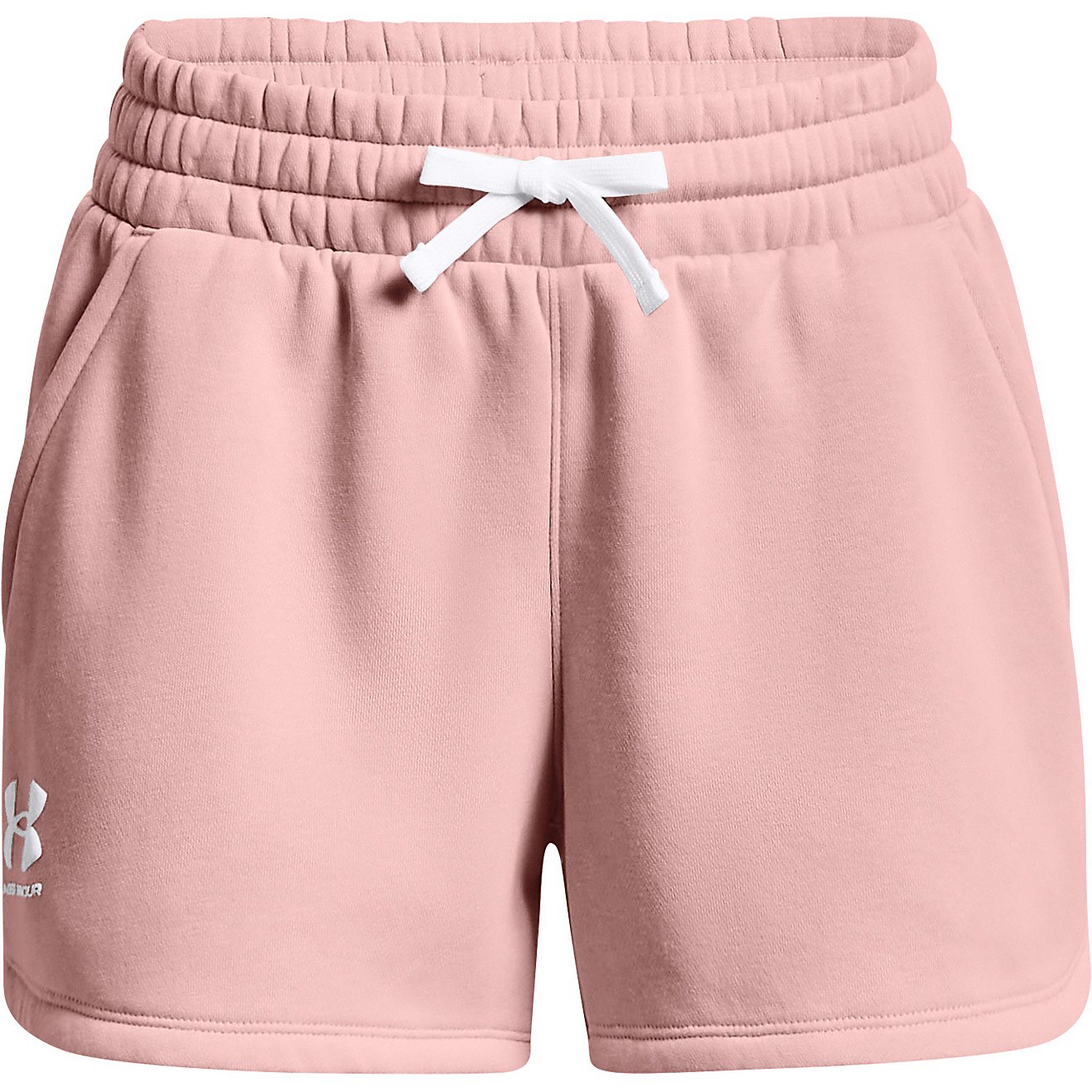 Under Armour Women's Rival Fleece Shorts 3.5 in                                                                                  - view number 4