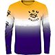 Outerstuff Kids' Louisiana State University Double Up Tie Dye Long Sleeve T-shirt                                                - view number 2 image