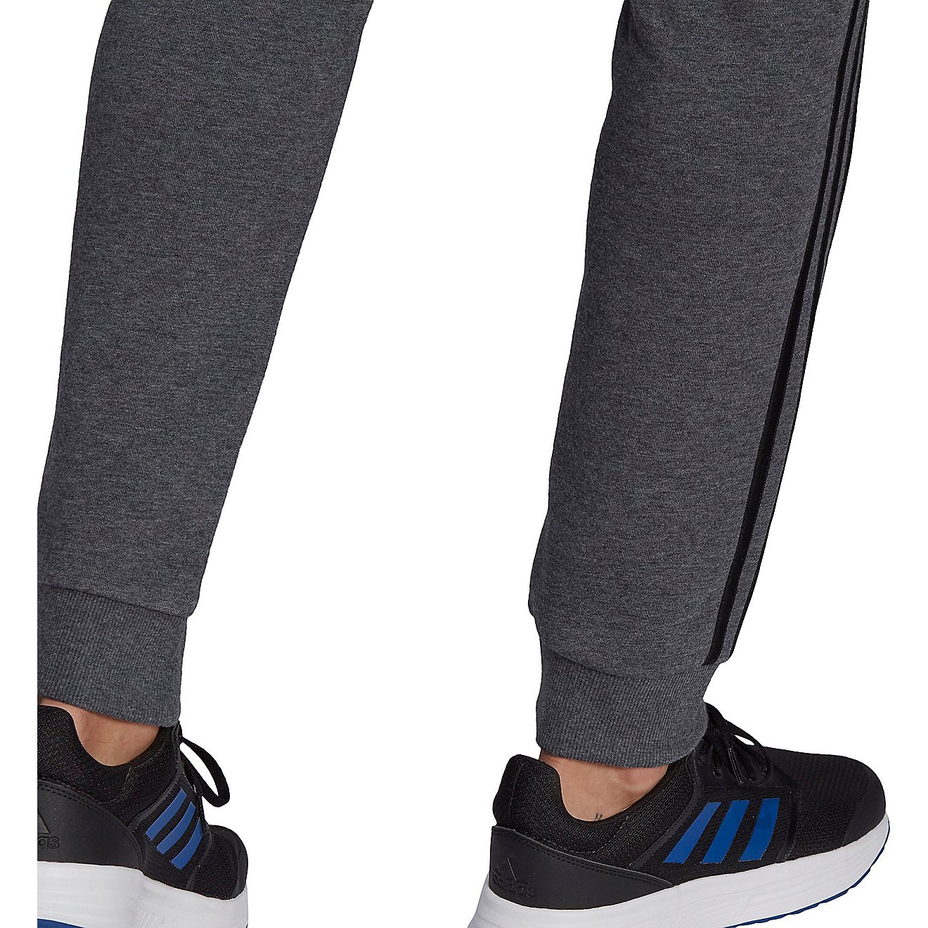 adidas Men's 3S Fleece Tapered Sweatpants                                                                                        - view number 4