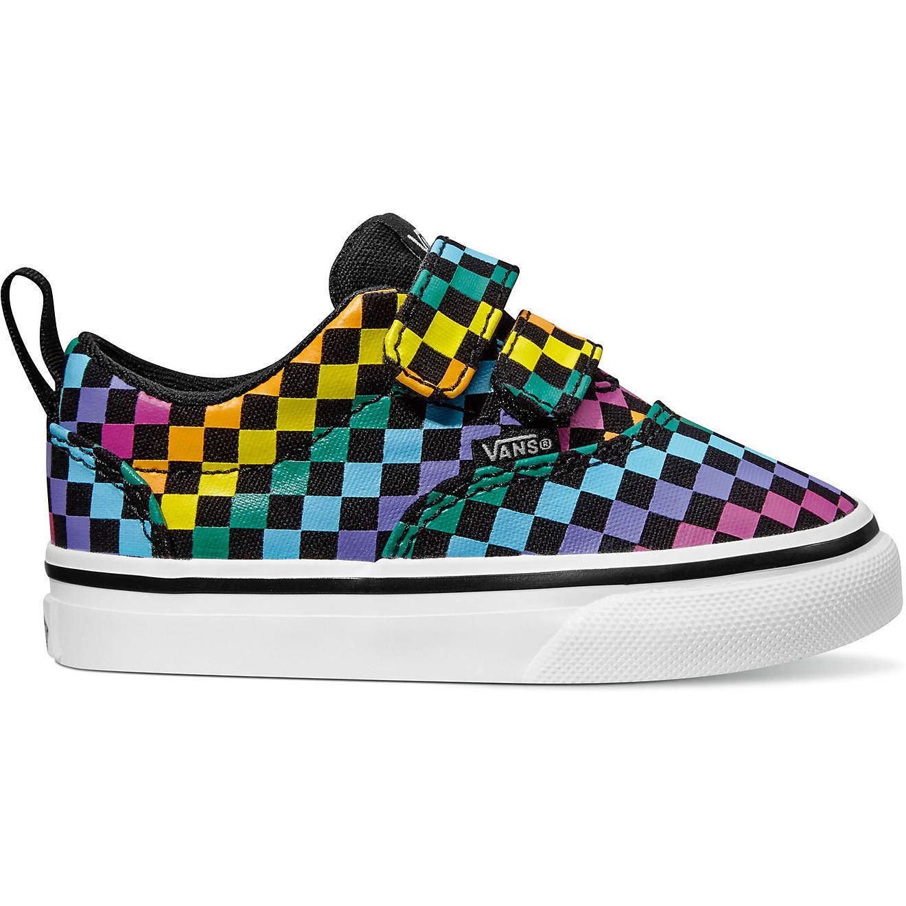 Vans Girls' Doheny Rainbow Check TDV Shoes                                                                                       - view number 1
