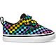Vans Toddler Girls' Doheny Rainbow Check Shoes                                                                                   - view number 1 image