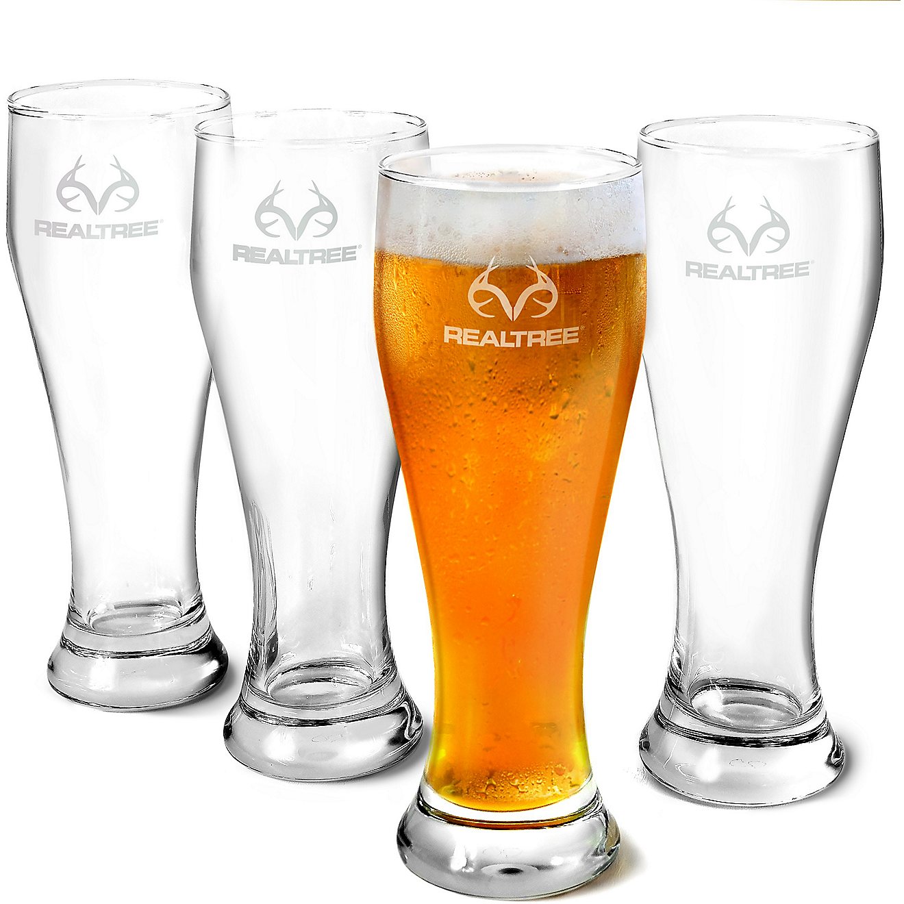Realtree 16 oz Pilsner Beer Glasses 4-Piece Set                                                                                  - view number 1