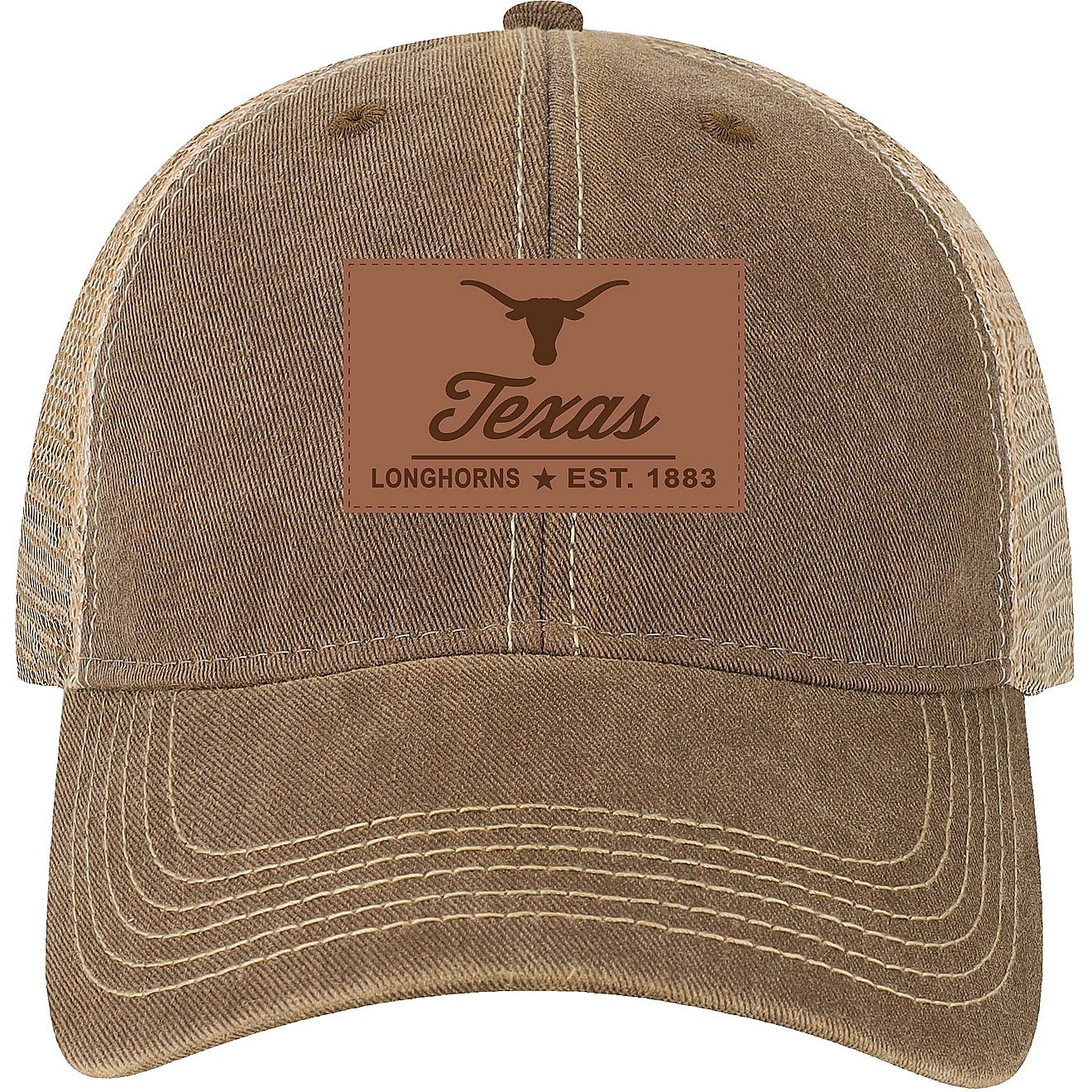 Legacy Sports Men's University of Texas Old Favorite Unstructured Meshback Cap                                                   - view number 1