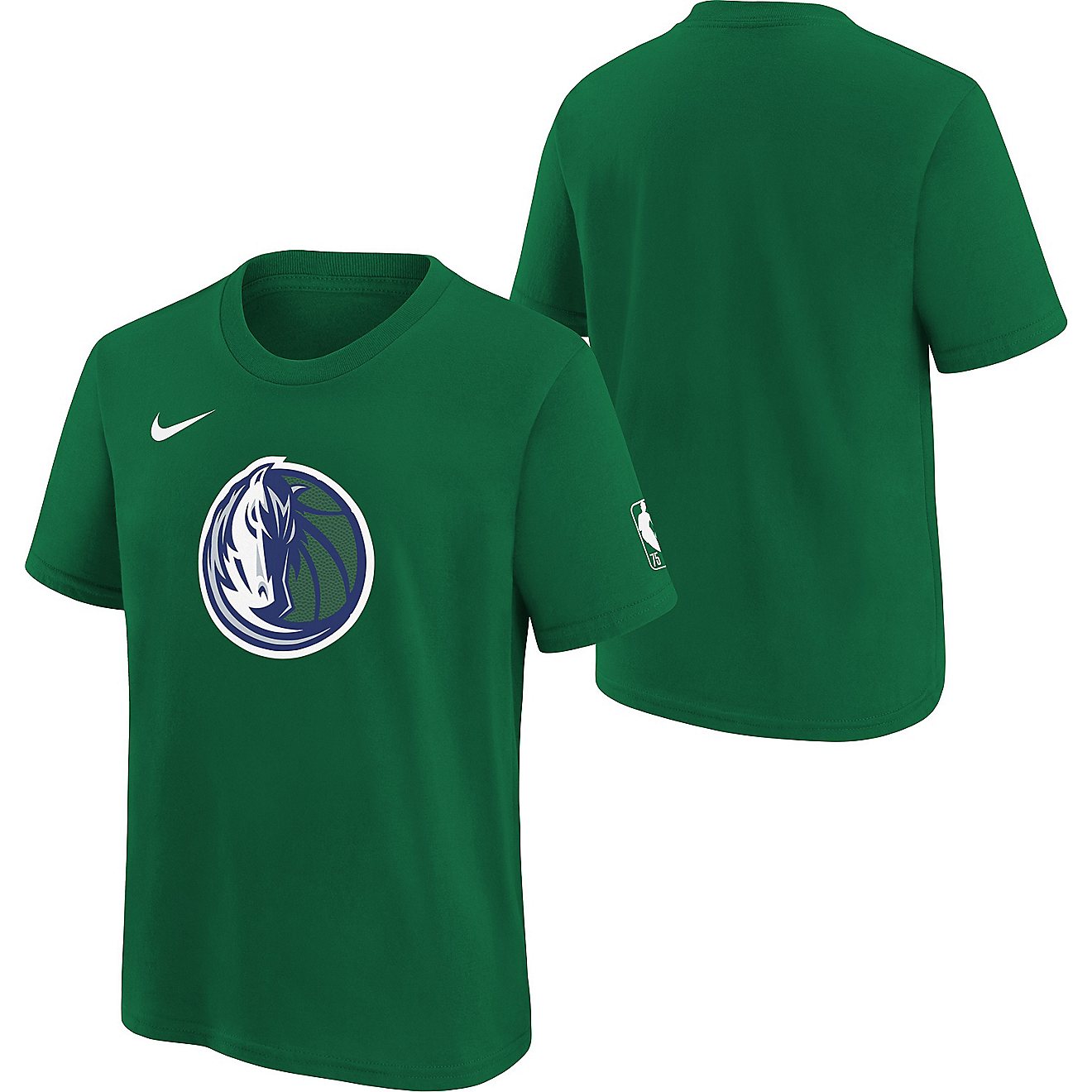 Nike Youth Dallas Mavericks Essential Mixtape Logo Short Sleeve T-shirt                                                          - view number 1