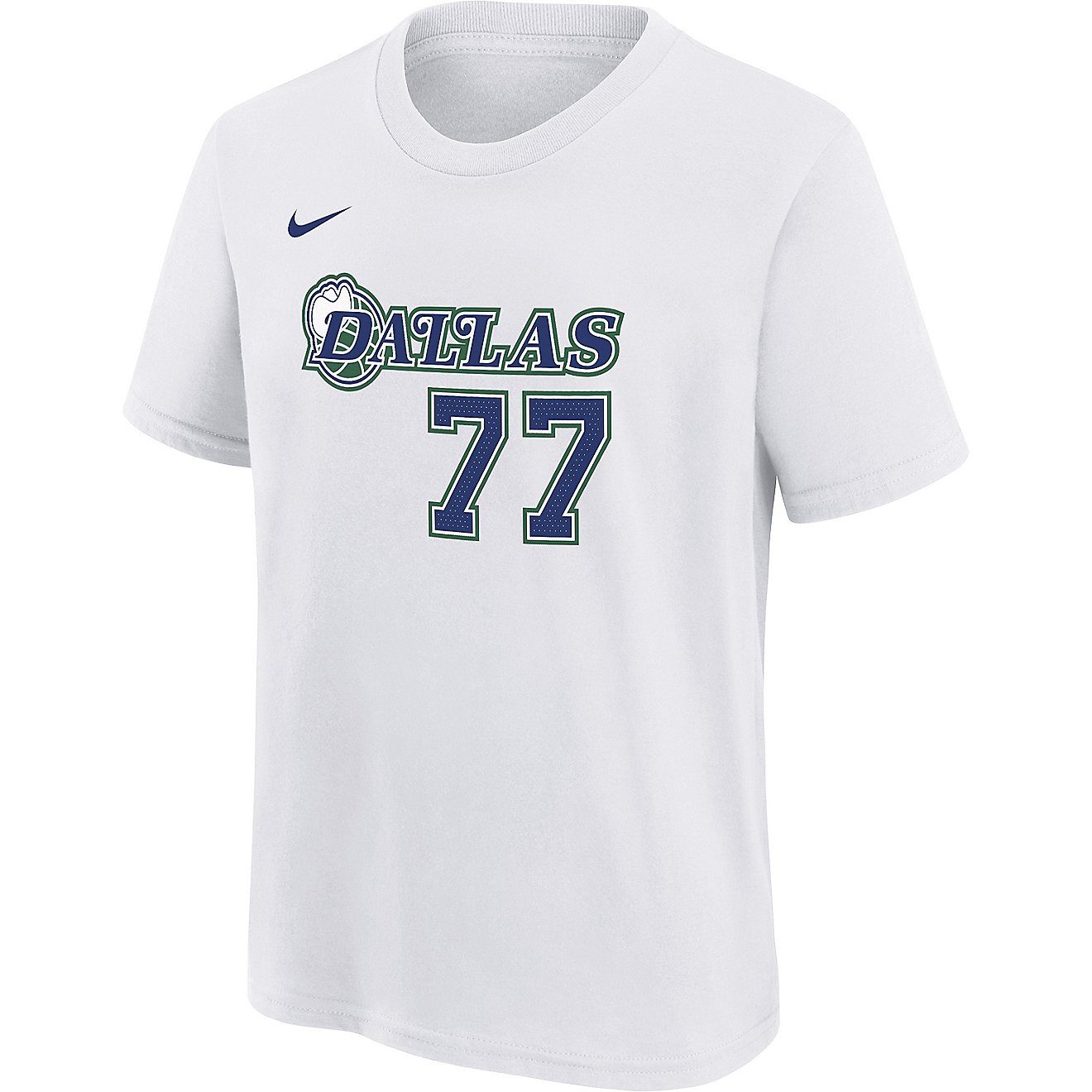 Nike Youth Dallas Mavericks Luka Doncic Essential Mixtape Name & Number T-shirt                                                  - view number 3