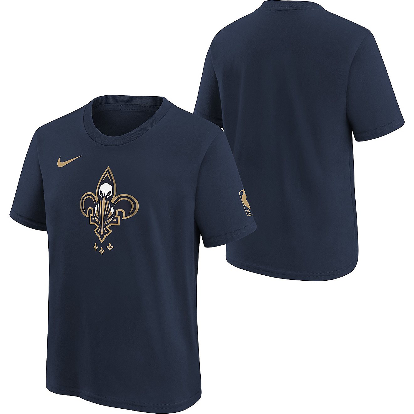 Nike Youth New Orleans Pelicans Essential Mixtape Logo Dri-Fit Short Sleeve T-shirt                                              - view number 1