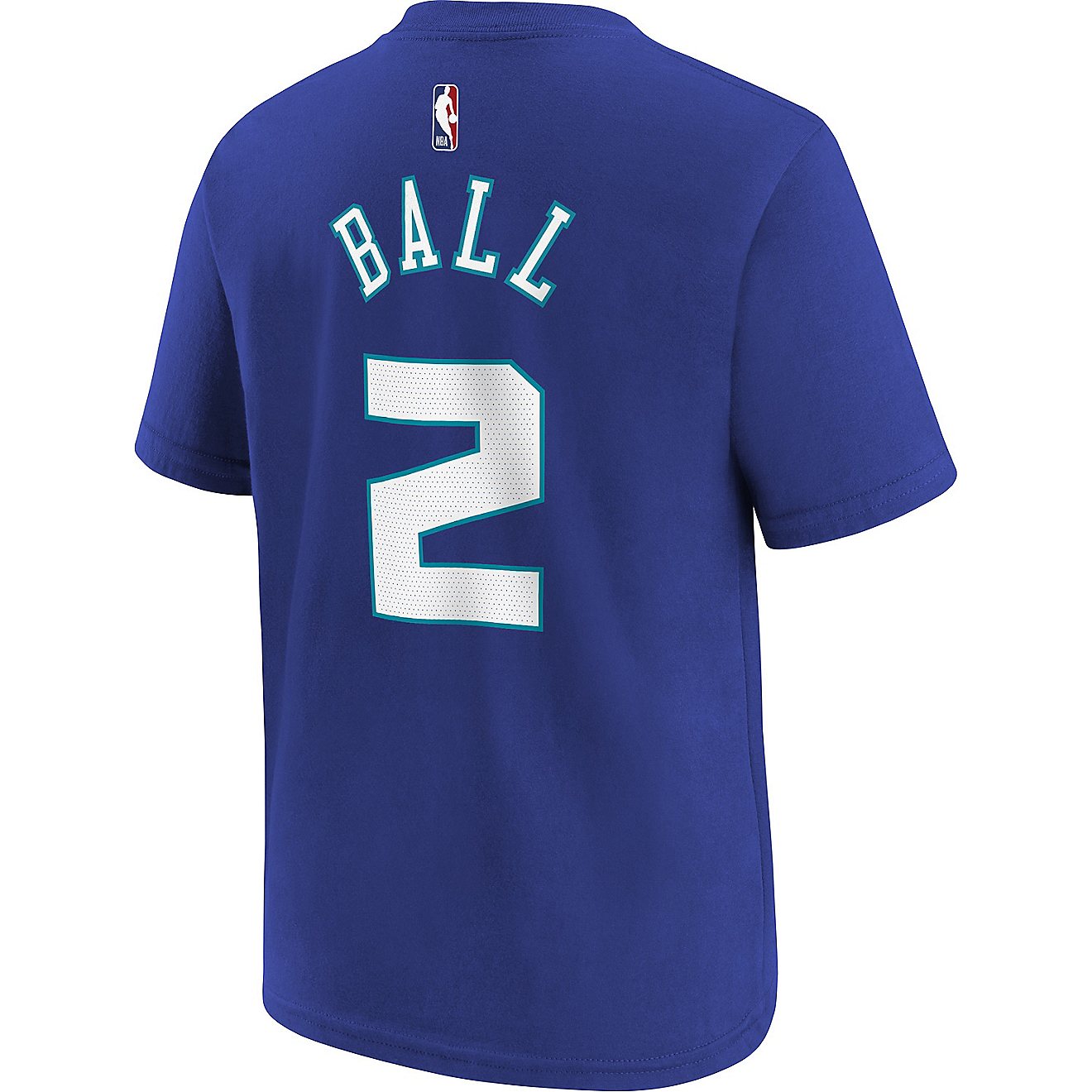 Nike Youth Charlotte Hornets Lamelo Ball Essential Mixtape Name & Number T-shirt                                                 - view number 2