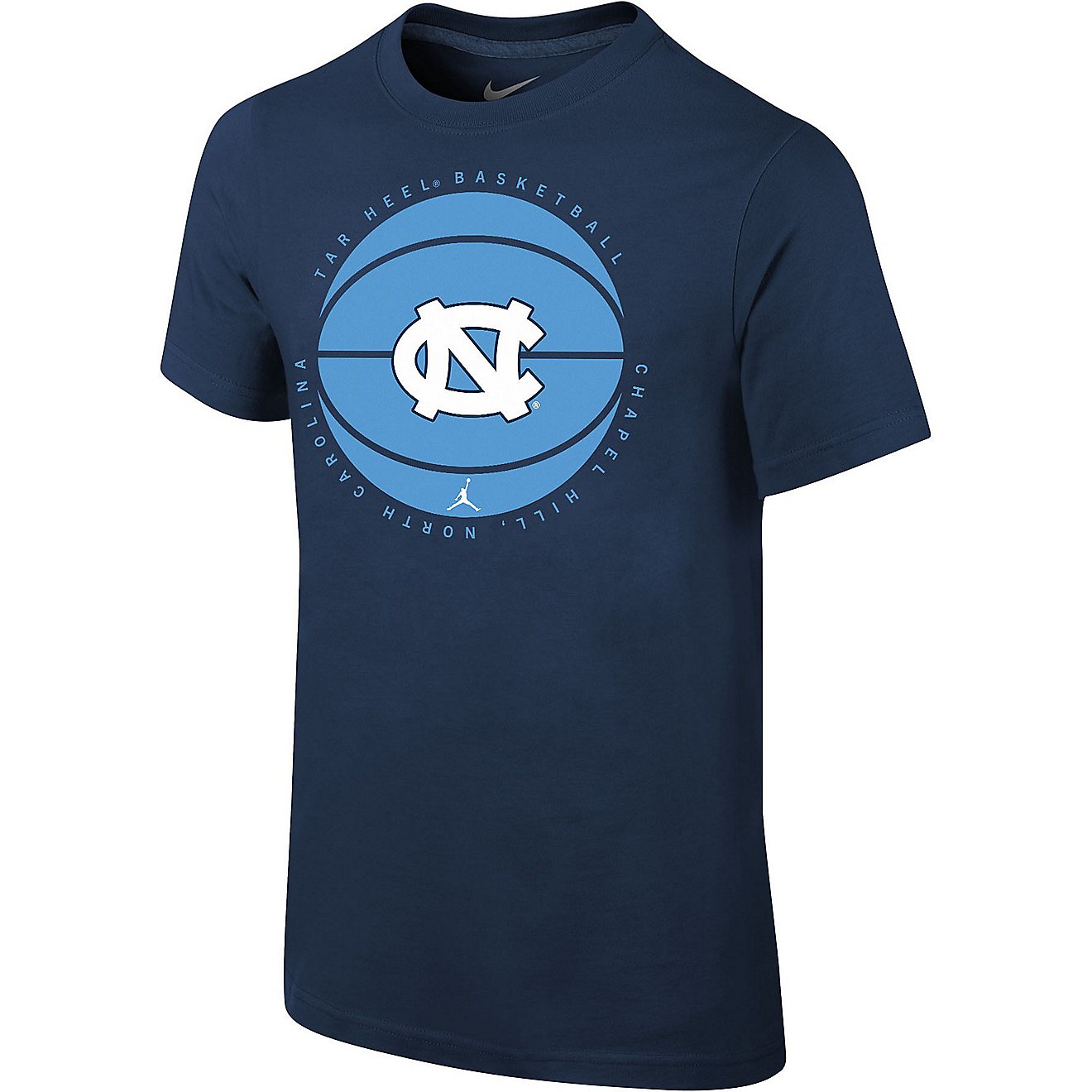 Nike Boys' University of North Carolina Team Issue Short Sleeve T-shirt                                                          - view number 1