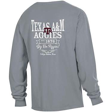 Comfort Wash Men's Texas A&M University Team Pride Long-Sleeve T-shirt                                                          